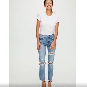 055 GRLFRND Karolina High Rise Jeans (r $211 USD)